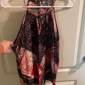 Renee C Lissane Keyhole Halter Top size S